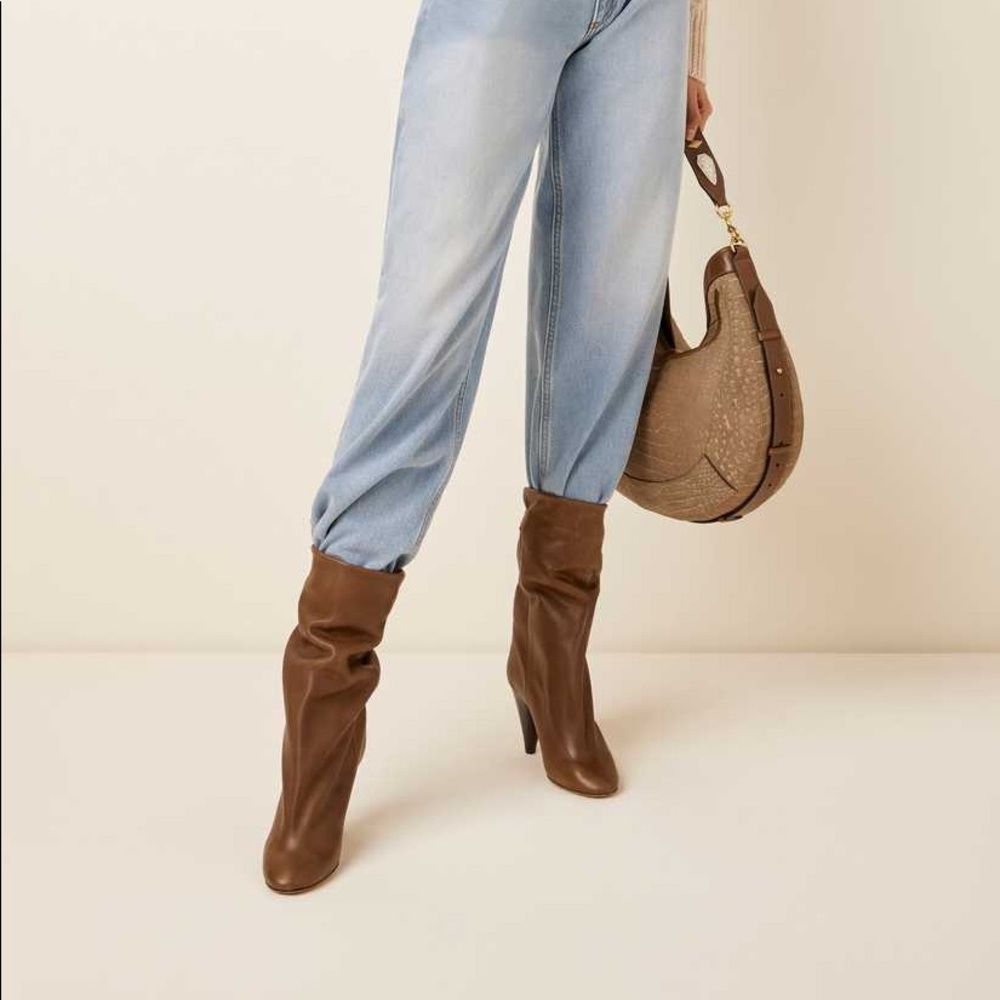 New designer Isabel Marant Lakfee Leather Boots